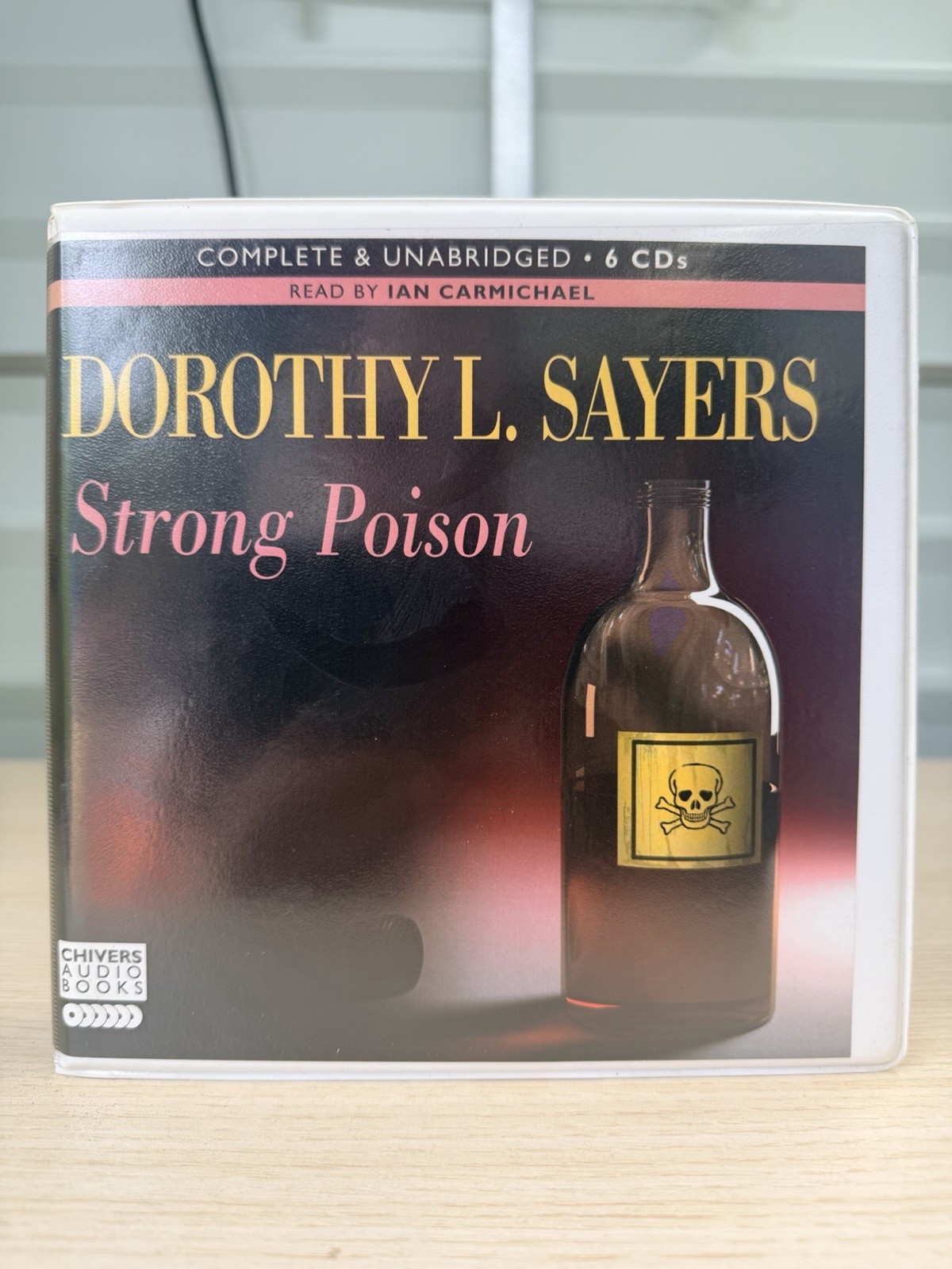 Dorothy L. Sayers Strong Poison  Unabridged Audiobook 6 CD's 2008 BBC Audio Book