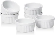 Dipping Bowls 1.5 oz, Sauce Cups Mini Ramekins, Tiny Ramekin Porcelain Souffle D