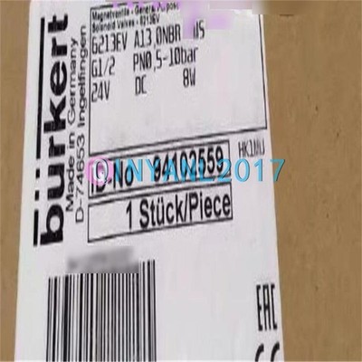 1PC NEW Burkert 6213EV A13 0NBR MS G1/2 94102559 Solenoid Valve #pq