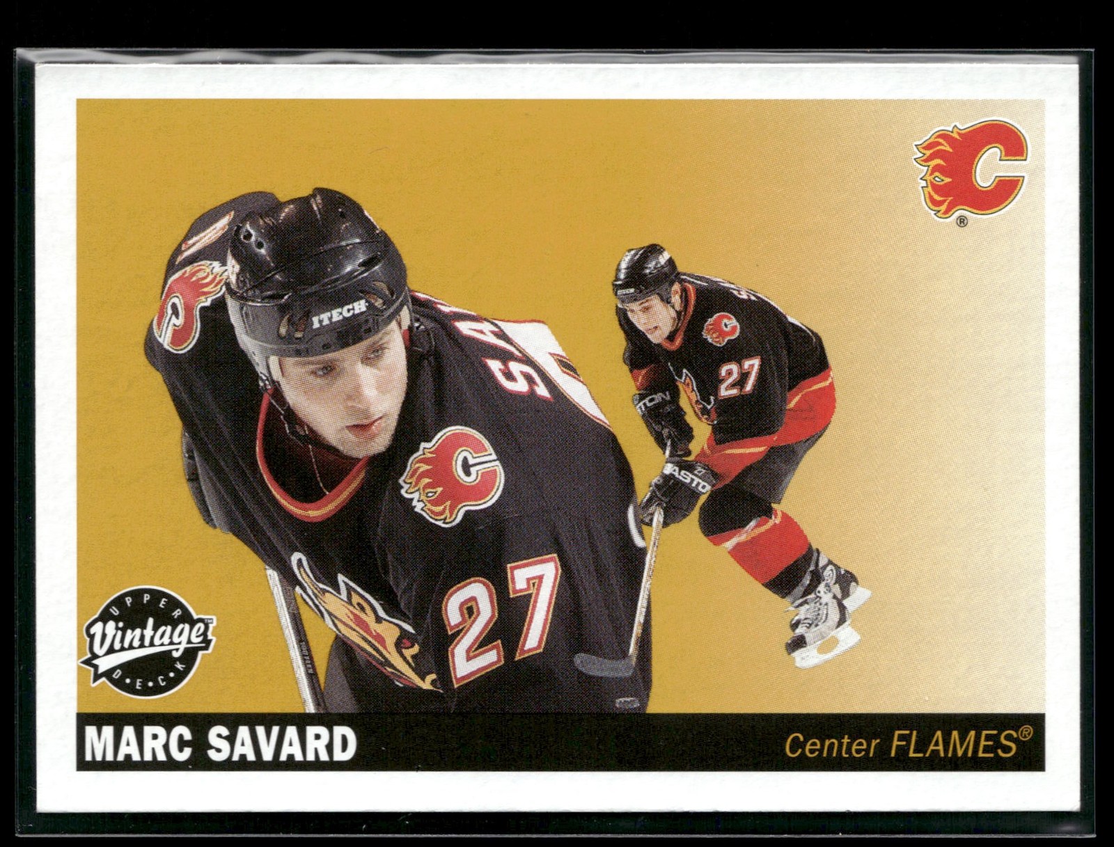 2002-03 Upper Deck Vintage #38 Marc Savard Green Backs #/199