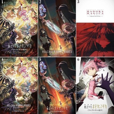 Puella Magi Madoka Magica Walpurgisnacht Rising Anime Movie Poster