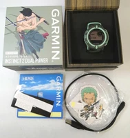 Garmin Instinct 2 Dual Power One Piece Zoro Edition GPS Solar Watch 010-02627-D1