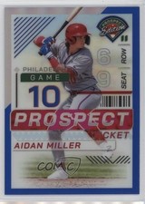 2024 Panini Prospect Edition Blue Prizm /149 Aidan Miller #190 4z8