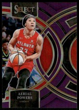 2024 Panini Select WNBA #145 Aerial Powers Purple Prizms #/149