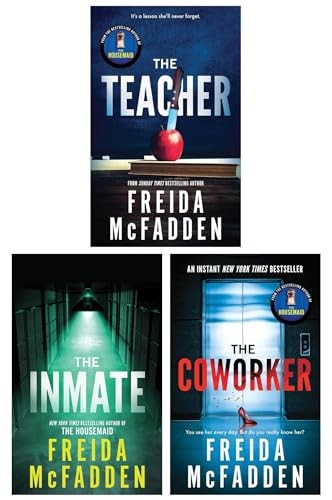 Freida Mcfadden Unisex Collection 5 Books Set (The Housemaid Is Watching, The Teacher, The Inmate, The Perfect Son & One By One) - Image 2