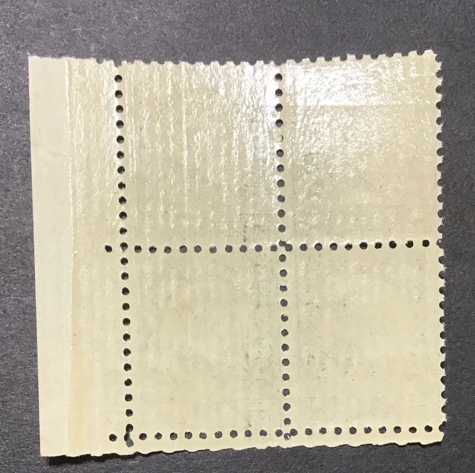 US  1923 VF MNH Sc#612 Plate Block of 4, Cv$500,          (ED) - Image 2 of 2