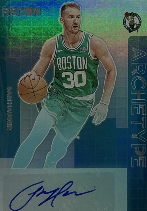 Sam Hauser Auto PSA 10 - 2023 Panini Recon ‘Archetype’ -Celtics, UVA, Big Smooth - Image 4 of 4