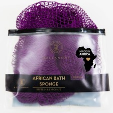 African Exfoliating Net Sponge, Authentic, Ethically sourced from Nigeria, 45...