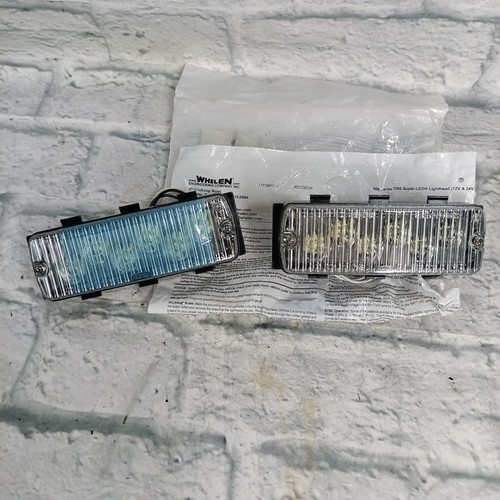 Two (2) Whelen 500 Series TIR6 Super-LED - WHITE - 50C03ZCR- *READ* a15