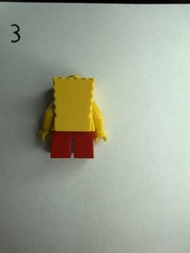 Lego SpongeBob SquarePants 3818 Blue Lei Minifigure