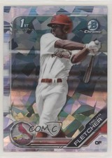 2019 Bowman Chrome Draft Sapphire Edition Trejyn Fletcher #BDC-174 0r4z