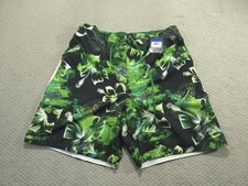 Nike Swim Trunks Mens XL Green Hibiscus Floral Tropical Board Shorts NWT