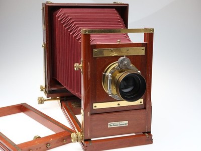 Seroco Camera Wood camera Holzkamera Unicum Rapid 5x7 Objektiv lens 97922