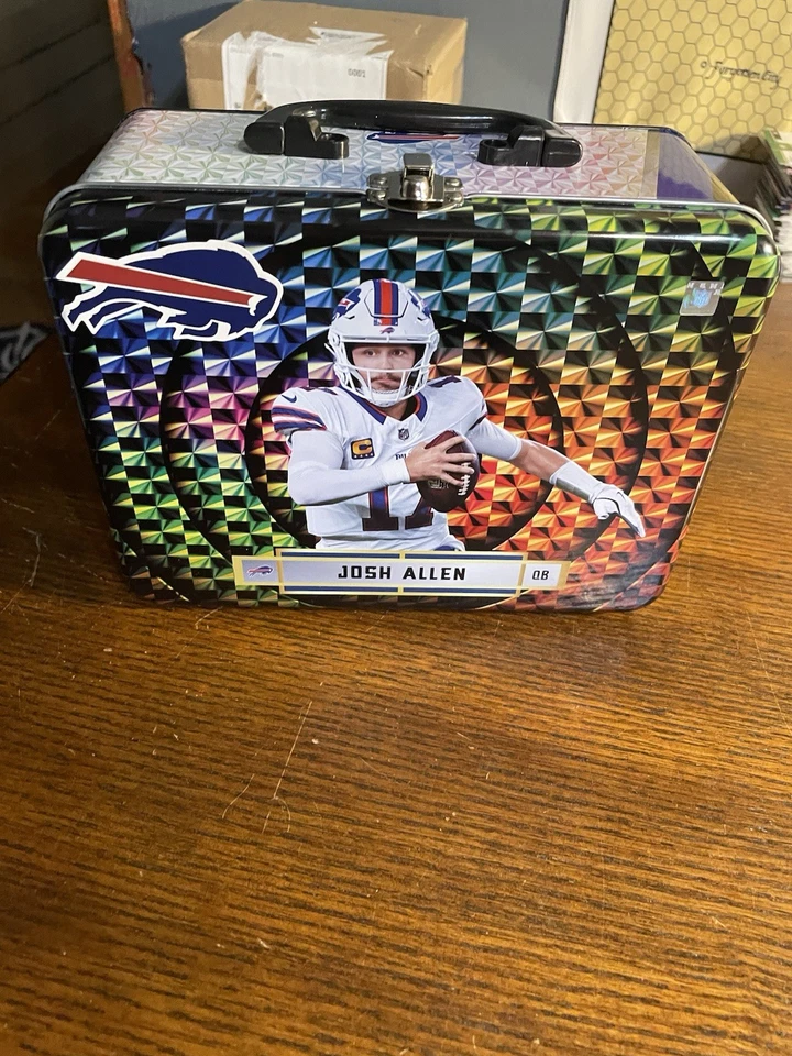 2025 Panini Football JOSH ALLEN Collector's Lunch Box + Insert & Bonus Cards 🔥 - Image 2 of 4