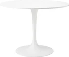 Ikea Docksta Round Table 103cm White Modern Design Stable Elegant