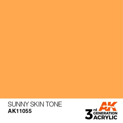 AK INTERACTIVE 11055 3GA SUNNY SKIN TONE (STANDARD) 17ml