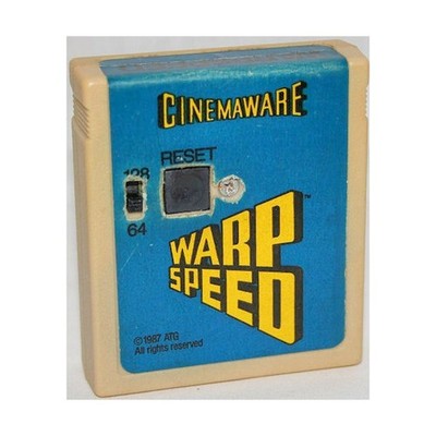 Cinemaware Computer Game Warp Speed VG+