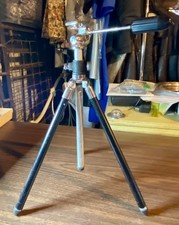 Rainbow Camera Tripod with Leather Case