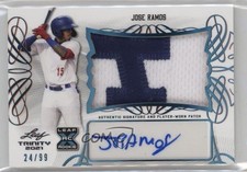 2021 Leaf Trinity Patch Platinum 24/99 Jose Ramos #PA-JR3 Patch Auto 2q9