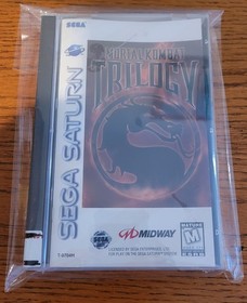 Mortal Kombat Trilogy Sega Saturn (1997) Brand New & Factory Sealed Very Rare