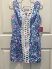 Lilly Pulitzer/Target My Fans 20th Anniversary Blue Print Dress Size 2- NWT