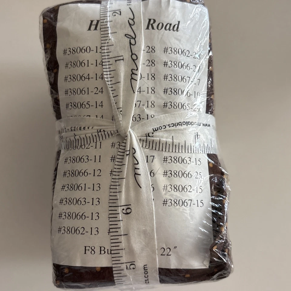 HICKORY ROAD Fat Eighth Bundle By Jo Morton For Moda (Sealed) RARE - Image 4 of 4