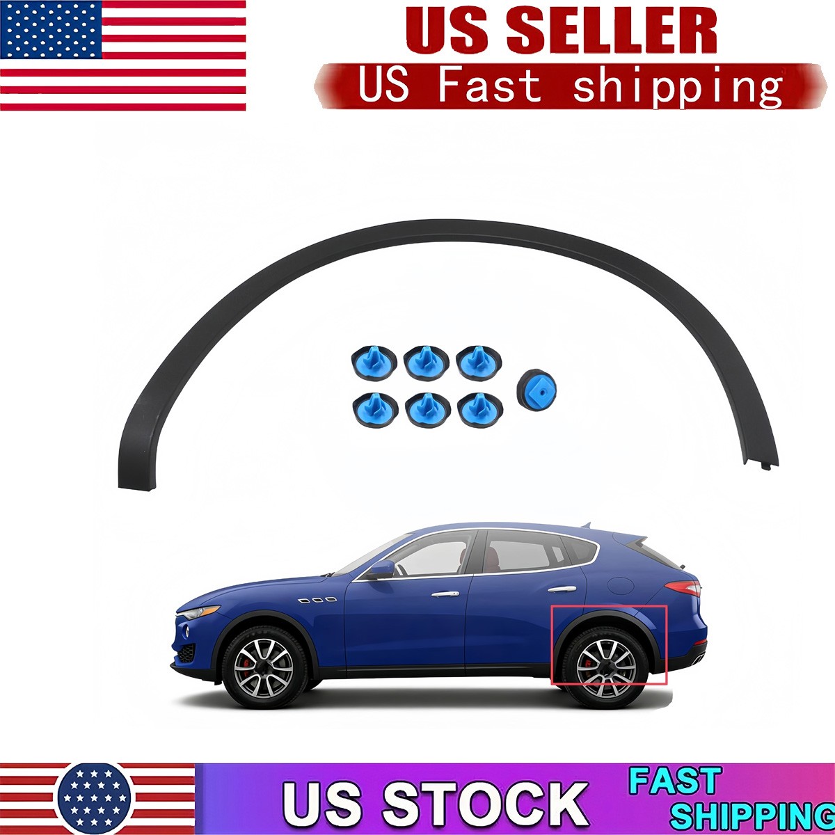 Maserati Levante 2017-2020 REAR+LEFT Wheel arch molding