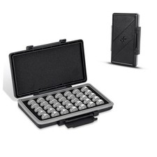 LR44 Battery Case Holder, Water-Resistant Compact For 35x LR44 Battery Case