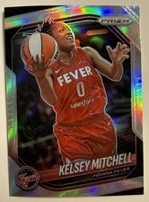 2025 Panini Prizm WNBA Silver Kelsey Mitchell #35 Indiana Fever