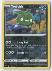 Trubbish 110/185 Reverse Holo Vivid Voltage