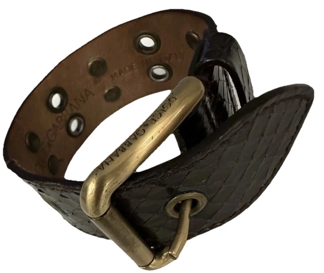 Dolce&Gabbana Leather Fashion Bracelets for sale | eBay