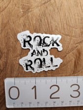 ROCK MUSIC Sticker Rock ON Sticker Decal Rock and Roll Rock-On Hard Rock  Roll