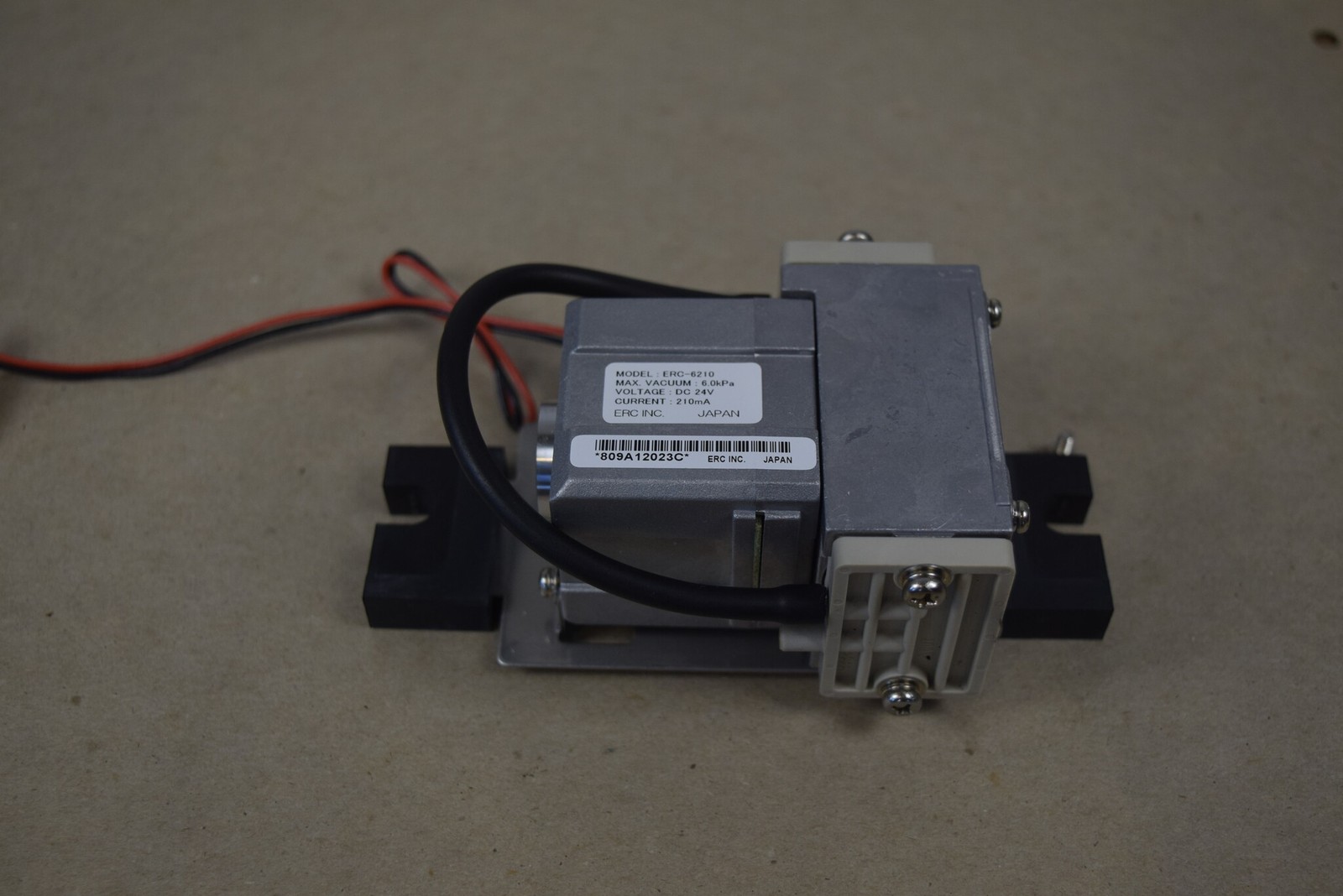 ERC-6210 Vacuum Pump 24V DC Agilent G1379B G1322-60000 Shimadzu DGU-20A Tested