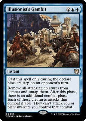 Illusionist's Gambit - 97 - NM - Commander: Wilds of Eldraine - MTG