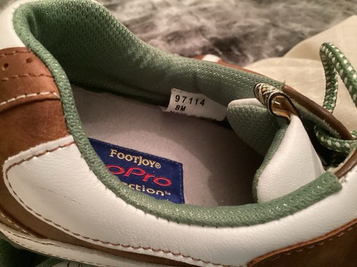 Footjoy Lo Pro Collection Women's Brown/White Size 8 Golf Shoes - Nice - Picture 4 of 13
