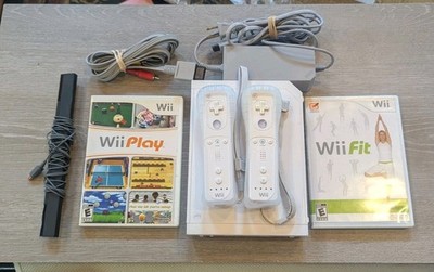 Wii Console Bundle Tested Working Model RVL-101 Read Description 