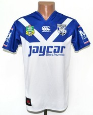 CANTERBURY-BANKSTOWN BULLDOGS NRL RUGBY LEAGUE SHIRT SIZE S ADULT