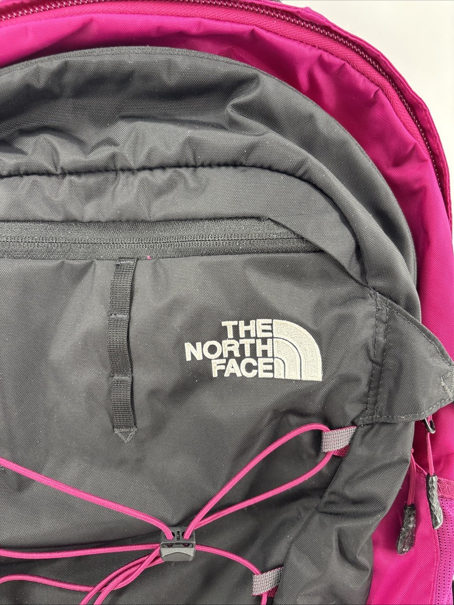 The North Face Borealis Backpack Magenta Work School Hike Padded