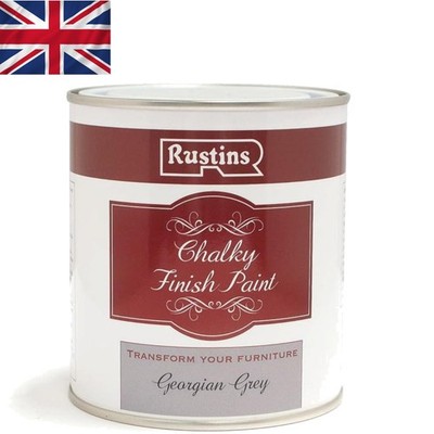 Vielseitige 500ml Georgian Grey Kreide Finish Farbe - Perfekt für DIY-Projekte