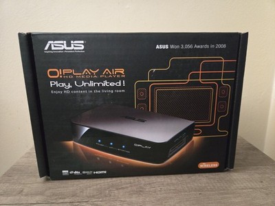Asus O!Play Air HDP-R3 Power Supply, Manual, No Remote