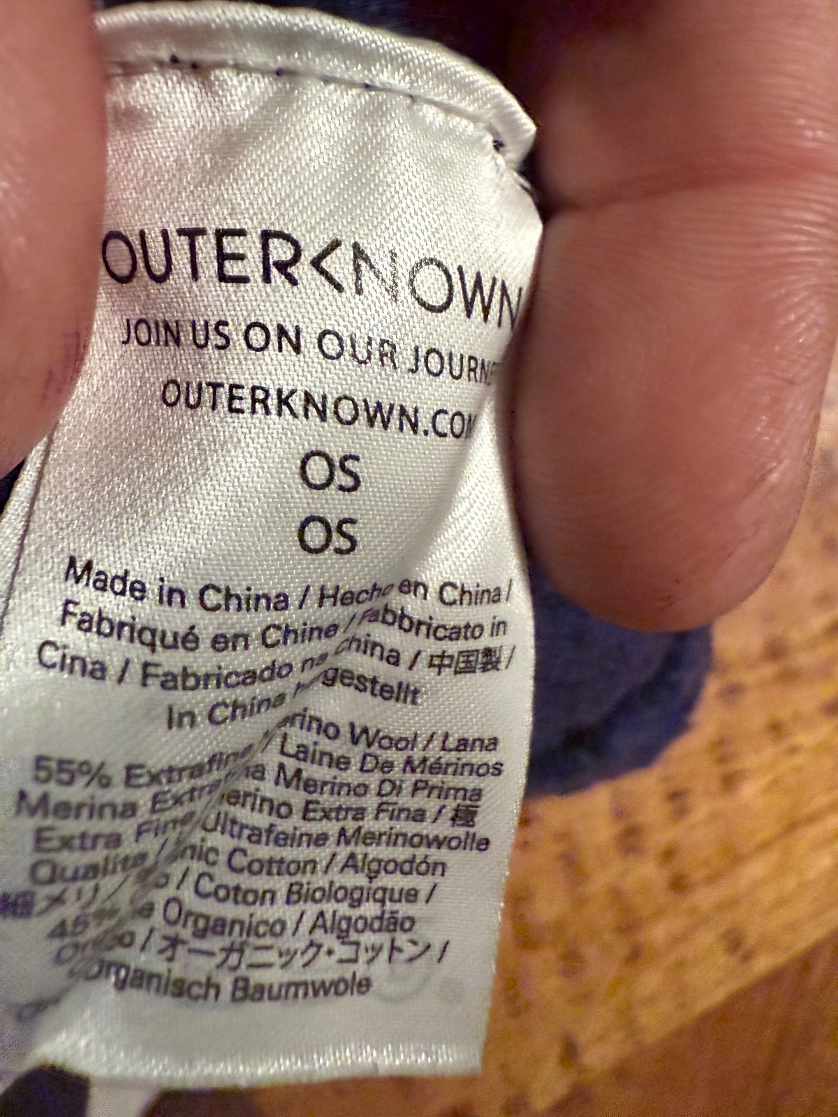 Outerknown Wool Blend Beanie OS E5 - image 4