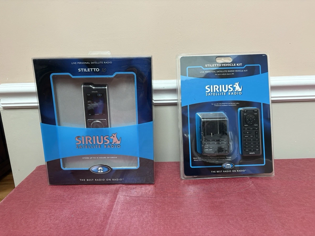 Kit Voiture Sirius Stiletto - Support SLV1 / SL1 - Reconditionné - Noir