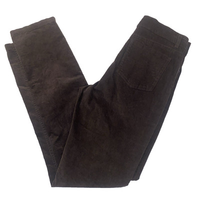 NWT Class/Club Corduroy  Pants Boys Size 18 Brown Pockets Adjustable Waist