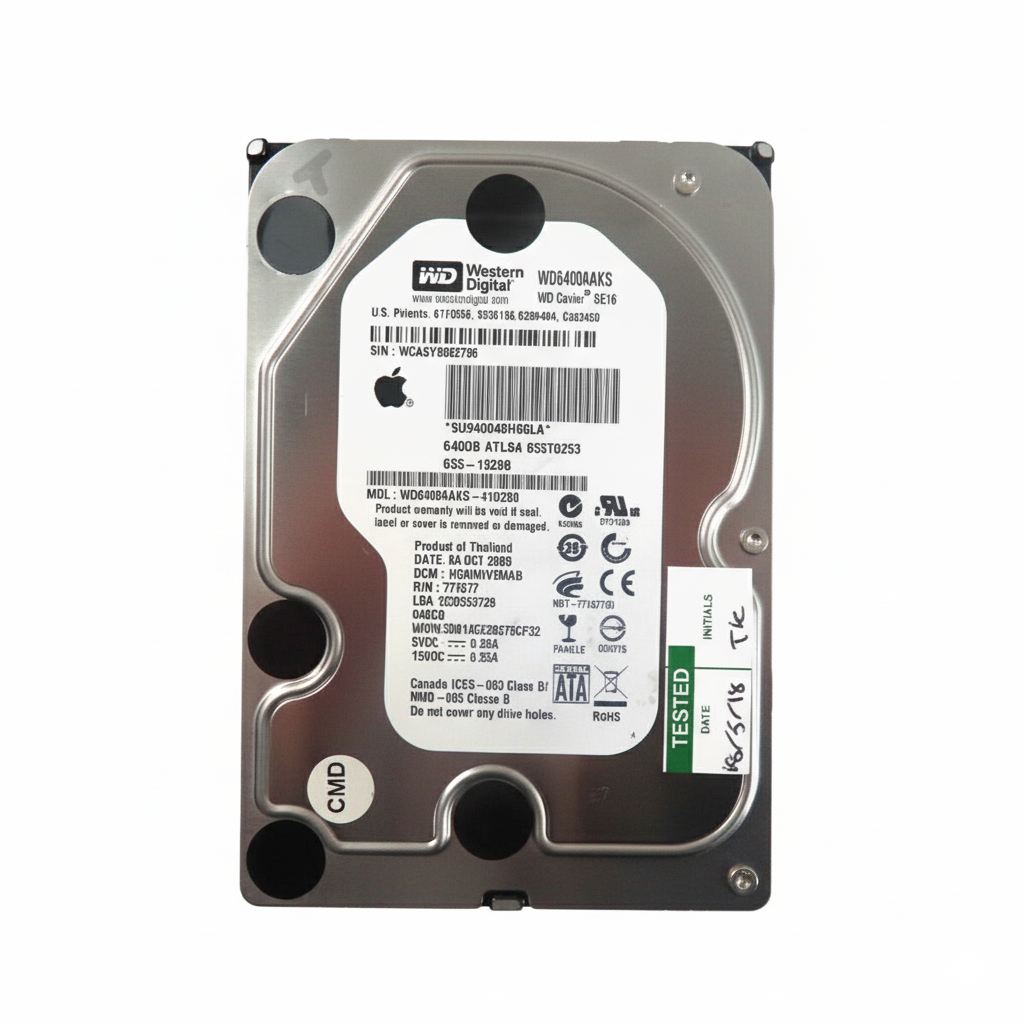 640GB SATA-2 3.5"" 7200RPM 3Gb/s HDD - WD6400AAKS