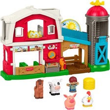 Fisher-Price Little People Tierfreundlicher Bauernhof – Interaktives Spielset fü