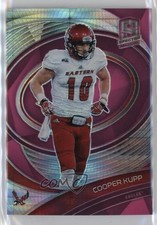 2022 Chronicles Draft Picks Spectra Neon Pink Prizm 57/75 Cooper Kupp #68 0ud4