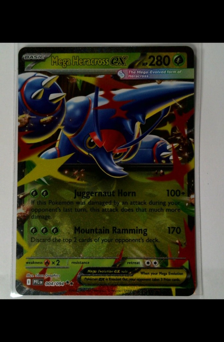 Mega Heracross EX 004/094 Ultra Rare Pokémon TCG | eBay
