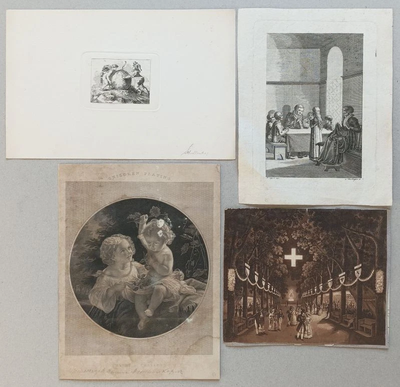 Manon Amour Lion Figürliches - 14 Druckgraphiken Heft Prinz Eisenherz 18.-20.Jh. - Bild 4 von 4