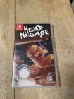 Hello Neighbor Nintendo Switch Case and Cartridge VGC