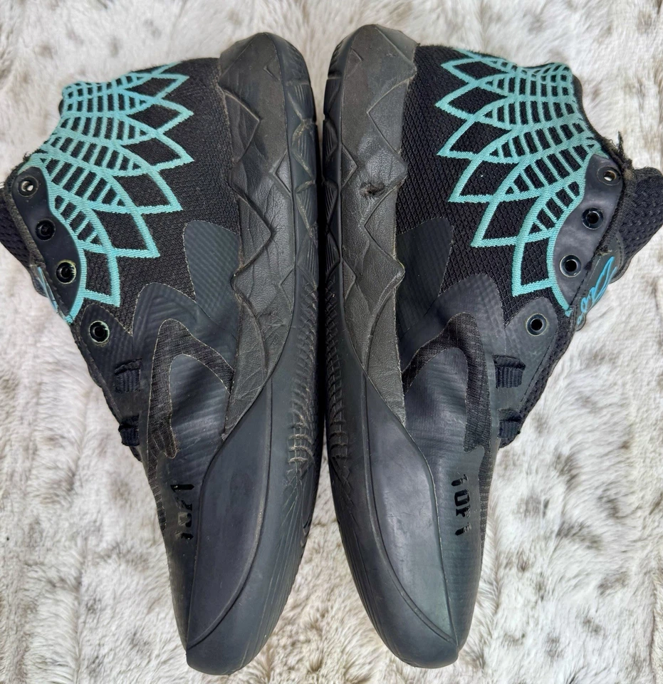 Puma LaMelo Ball Not From Here MB.01 Buzz City 6C Jr. 376886-13 Black Blue - Image 4 of 4